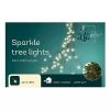672 Warm White LED Tree Bunch Lights (Green Cable)