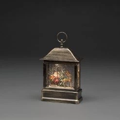 Konstsmide Santa With Sleigh Slim Water Lantern