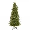 National Tree Company 6.5ft Pre-Lit Bedminster Slim Spruce Artificial Christmas Tree