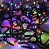Lumineo 500 Multi Colour LED Compact Christmas Lights (Green Cable)