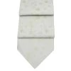 Peggy Wilkins Snow Crystal Champagne Christmas Table Runner 14"x 75"