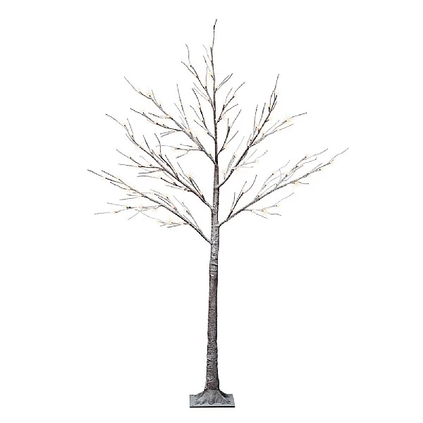Lumineo 180cm Warm White LED Brown Birch Tree 1 Lumineo 180cm Warm White LED Brown Birch Tree