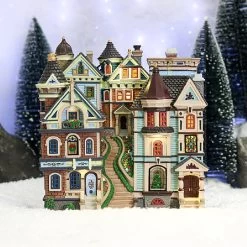 Lemax Houses On A Hill