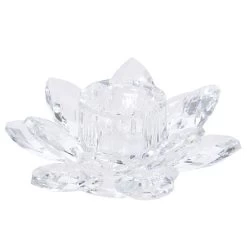 Decoris Clear Candleholder Glass