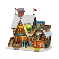 Lemax Yonder Peak Ski & Snowboard School -Tinsel Nest Sales Store 1154700 3