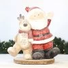 Magnesia Santa & Elks With LED Light