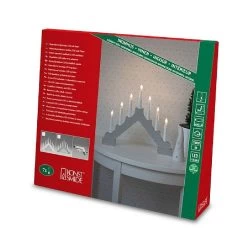Konst Smide Grey LED Candlestick Welcome Light -Tinsel Nest Sales Store 1158608 3