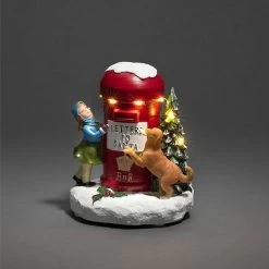 Konst Smide LED Letter To Santa Mailbox