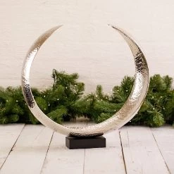 Large Nickel Plated Tealight Holder