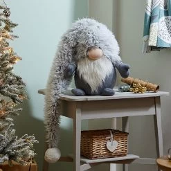 Three Kings Super-Furry Winter Bjorn Plush Gonk - Grey