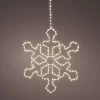 Lumineo Micro LED Metal Snowflake 37cm (220 Warm White LEDs)