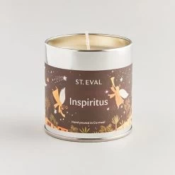 St Eval 'Christmas Inspiritus' Tin Candle -Tinsel Nest Sales Store 1166621 1