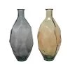 Decoris Vase Gass Brown & Grey 59cm (Assorted Colours)