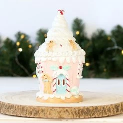 Cake House With LED Light 20cm