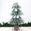 Snowy Lit Tree With Trunk 60cm