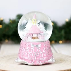 Three Kings 10cm Musical Fairy Snowglobe