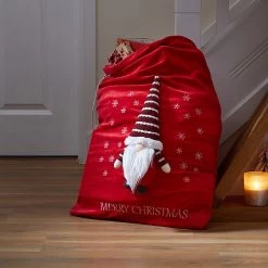 Three Kings Gonkert Gift Sack Red