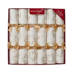 Robin Reed 12" Star Of Wonder Christmas Crackers - Pack Of 6