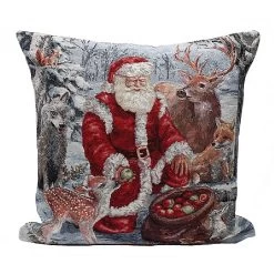 Peggy Wilkins Woodland Christmas Complete Cushion