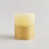 St Eval Inspiritus Scented Gold Half Dipped Pillar Candle