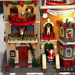 Lemax Santa's Rooftop Bash 6 Lemax Santa's Rooftop Bash -Tinsel Nest Sales Store 1193510 2
