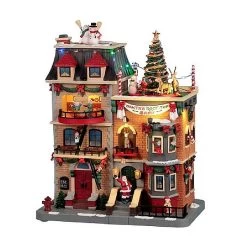 Lemax Santa's Rooftop Bash 7 Lemax Santa's Rooftop Bash -Tinsel Nest Sales Store 1193510 3