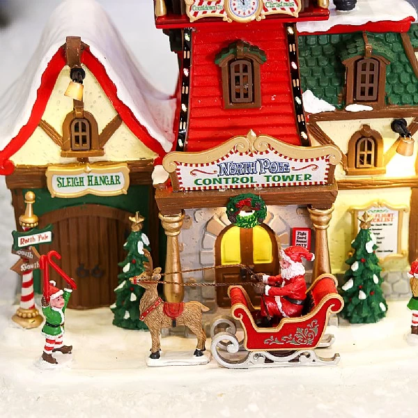 Lemax North Pole Control Tower 2 Lemax North Pole Control Tower - Image 2