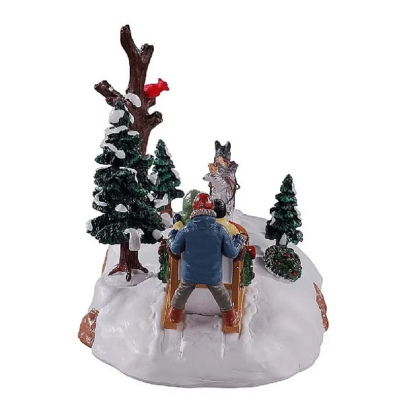 Lemax Dog Sledding Afternoon 5 Lemax Dog Sledding Afternoon - Image 5