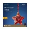 Lumineo Micro LED Red Glitter Star