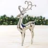Brass Nickel Plated Reindeer