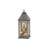 Konstsmide Wooden Lantern With House LED