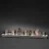 Konstsmide Wooden Silhouette Village LED