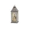 Konstsmide Wooden Lantern With Church LED