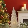 Festive Battery Operated Porcelain Tree 29cm