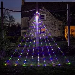 Three Kings Multi Coloured 3M Shooting Star