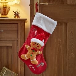 Three Kings Hanging Gingerbread Stocking