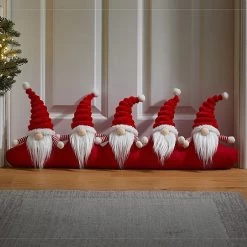 Three Kings Gonks Draught Excluder Red