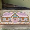 Three Kings Gingerbread House Door Mat (40 X 75cm)