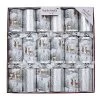 Robin Reed 14" Frosted Forest Christmas Crackers - Pack Of 6