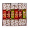 Robin Reed 13'' Racing Gingerbread Christmas Crackers - Pack Of 6