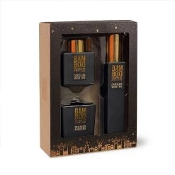 History & Heraldry Bamboo Fragrance Gift Set - Crackling Wood Fire