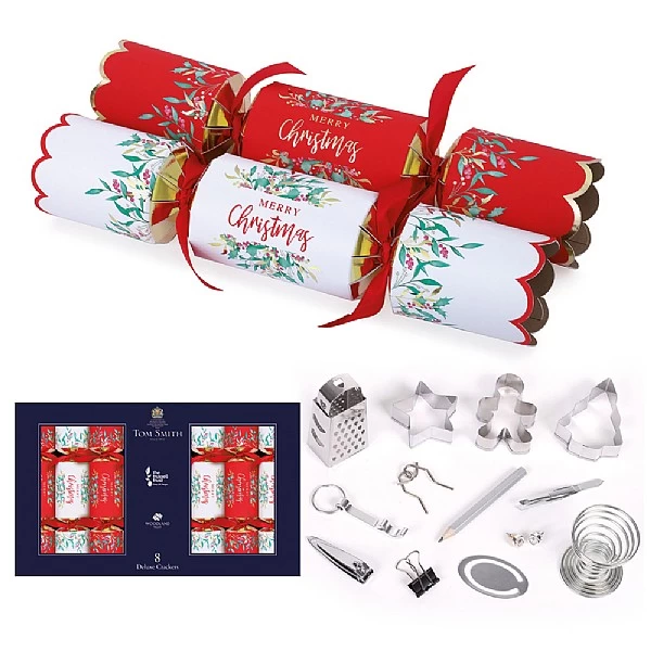 Tom Smith Box Of 8 14" Traditional Deluxe Crackers (FSC) 1 Tom Smith Box Of 8 14" Traditional Deluxe Crackers (FSC)