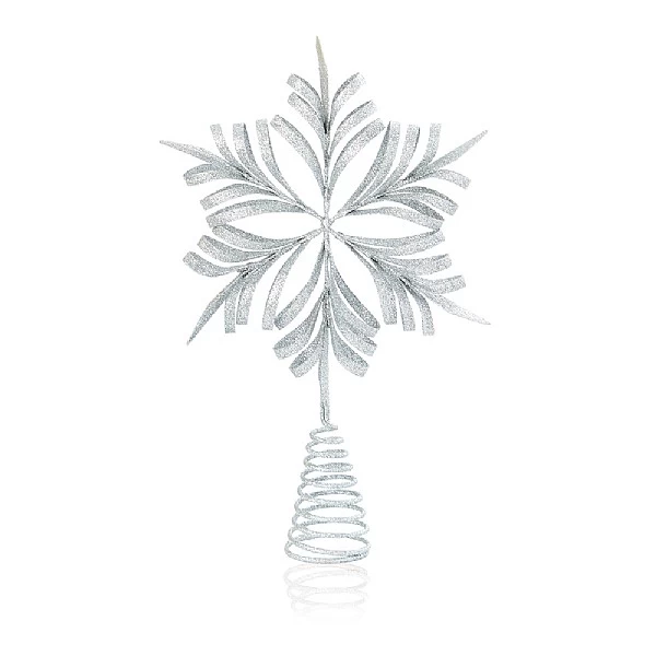 Premier Antique Silver Snowflake 29cm 1 Premier Antique Silver Snowflake 29cm