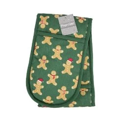 Premier Gingerbread Double Oven Gloves 90cm
