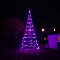 Noma Starry Nights Flagpole Tree 6m -Tinsel Nest Sales Store 1240204 4