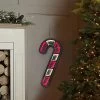 Festive Hanging Candy Cane Infinity Light 40cm