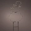 Lumineo Warm White Outdoor Snowman Path Lights (100 LEDs)