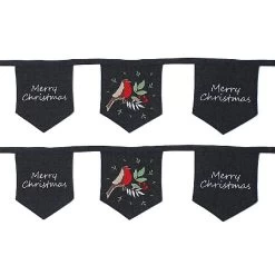Peggy Wilkins Christmas Robin Bunting 210cm
