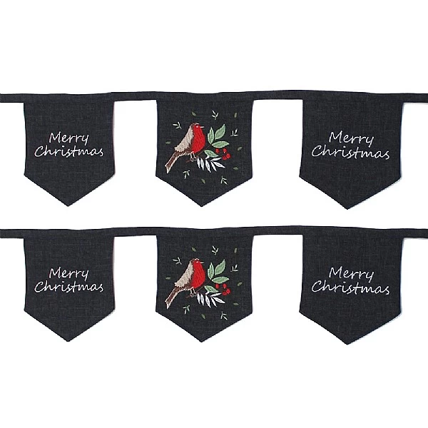 Peggy Wilkins Christmas Robin Bunting 210cm 1 Peggy Wilkins Christmas Robin Bunting 210cm