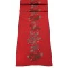 Peggy Wilkins Winter Springs Red 14x75" Table Runner